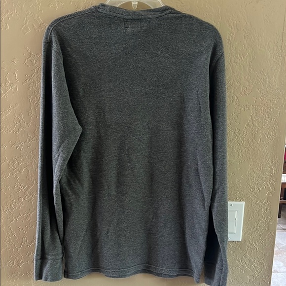 Polo by Ralph Lauren Men’s gray Long Sleeve waffle knit t shirt size Med… - Picture 3 of 7